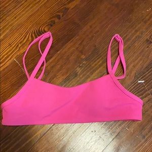 Sunny Bunny Pink Swim Top